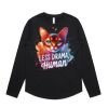 Wo's Maple Curve L/S Tee Thumbnail