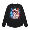 Wo's Maple Curve L/S Tee Thumbnail
