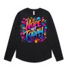 Wo's Maple Curve L/S Tee Thumbnail