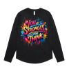 Wo's Maple Curve L/S Tee Thumbnail