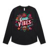 Wo's Maple Curve L/S Tee Thumbnail