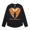 Wo's Maple Curve L/S Tee Thumbnail