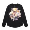 Wo's Maple Curve L/S Tee Thumbnail