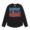 Wo's Maple Curve L/S Tee Thumbnail