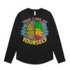 Wo's Maple Curve L/S Tee Thumbnail