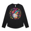 Wo's Maple Curve L/S Tee Thumbnail
