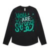 Wo's Maple Curve L/S Tee Thumbnail