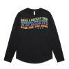 Wo's Maple Curve L/S Tee Thumbnail