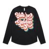 Wo's Maple Curve L/S Tee Thumbnail