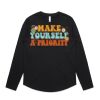 Wo's Maple Curve L/S Tee Thumbnail