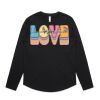 Wo's Maple Curve L/S Tee Thumbnail