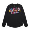 Wo's Maple Curve L/S Tee Thumbnail