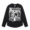 Wo's Maple Curve L/S Tee Thumbnail