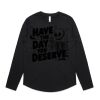 Wo's Maple Curve L/S Tee Thumbnail
