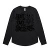 Wo's Maple Curve L/S Tee Thumbnail