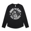 Wo's Maple Curve L/S Tee Thumbnail
