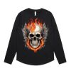 Wo's Maple Curve L/S Tee Thumbnail