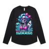 Wo's Maple Curve L/S Tee Thumbnail