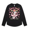 Wo's Maple Curve L/S Tee Thumbnail