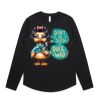 Wo's Maple Curve L/S Tee Thumbnail