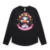 Wo's Maple Curve L/S Tee Thumbnail