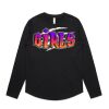 Wo's Maple Curve L/S Tee Thumbnail