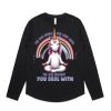 Wo's Maple Curve L/S Tee Thumbnail