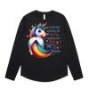 Wo's Maple Curve L/S Tee Thumbnail