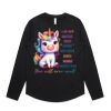 Wo's Maple Curve L/S Tee Thumbnail