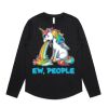 Wo's Maple Curve L/S Tee Thumbnail