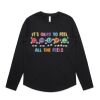 Wo's Maple Curve L/S Tee Thumbnail