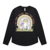 Wo's Maple Curve L/S Tee Thumbnail