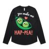 Wo's Maple Curve L/S Tee Thumbnail