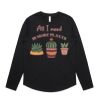 Wo's Maple Curve L/S Tee Thumbnail