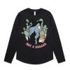 Wo's Maple Curve L/S Tee Thumbnail