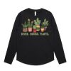 Wo's Maple Curve L/S Tee Thumbnail