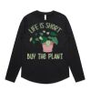 Wo's Maple Curve L/S Tee Thumbnail