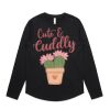 Wo's Maple Curve L/S Tee Thumbnail