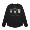Wo's Maple Curve L/S Tee Thumbnail