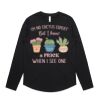 Wo's Maple Curve L/S Tee Thumbnail