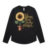 Wo's Maple Curve L/S Tee Thumbnail