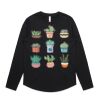 Wo's Maple Curve L/S Tee Thumbnail