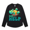 Wo's Maple Curve L/S Tee Thumbnail