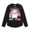 Wo's Maple Curve L/S Tee Thumbnail