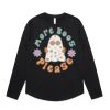 Wo's Maple Curve L/S Tee Thumbnail
