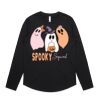 Wo's Maple Curve L/S Tee Thumbnail
