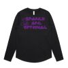 Wo's Maple Curve L/S Tee Thumbnail