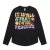 Wo's Maple Curve L/S Tee Thumbnail