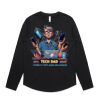 Wo's Maple Curve L/S Tee Thumbnail