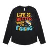 Wo's Maple Curve L/S Tee Thumbnail